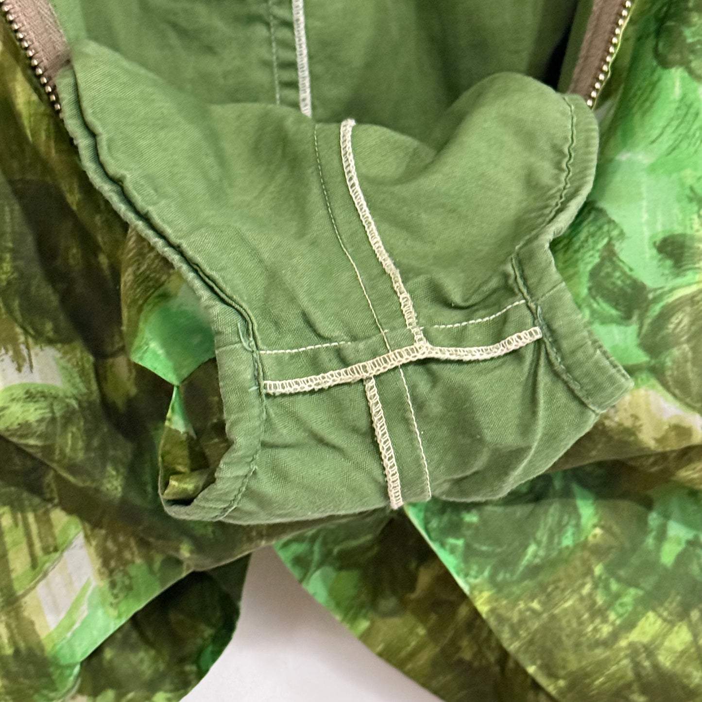 1950’s Kingsley’s of Santa Barbara California Swim Playsuit Multicolor Green