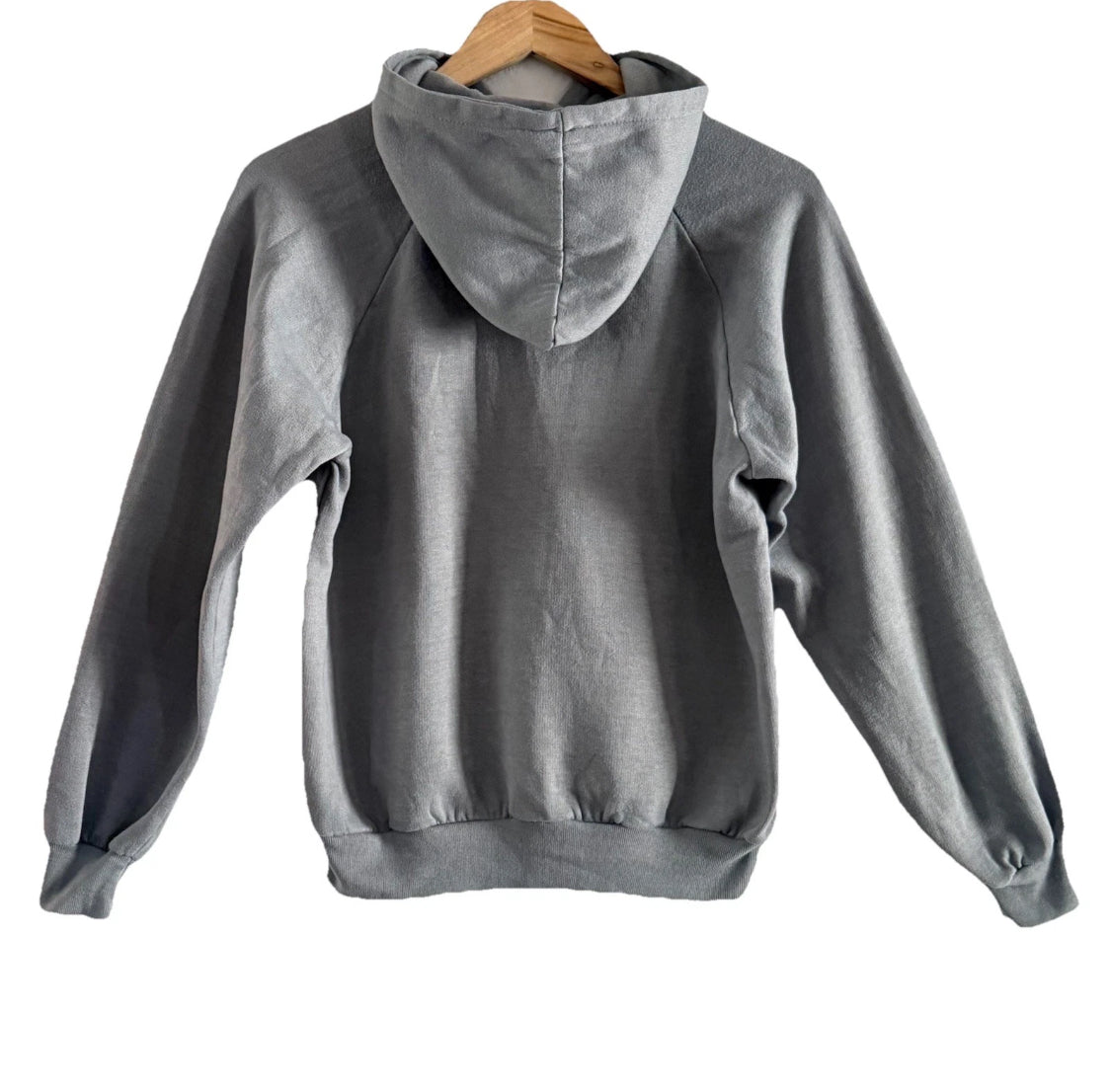 1980’s/1990’s Puma Cotton Blend Grey Hooded Sweatshirt, Size Medium