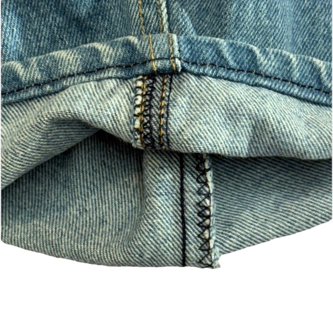 Vintage 1980's Calvin Klein 100% Cotton USA High Rise Light Wash Mom Jean, 8