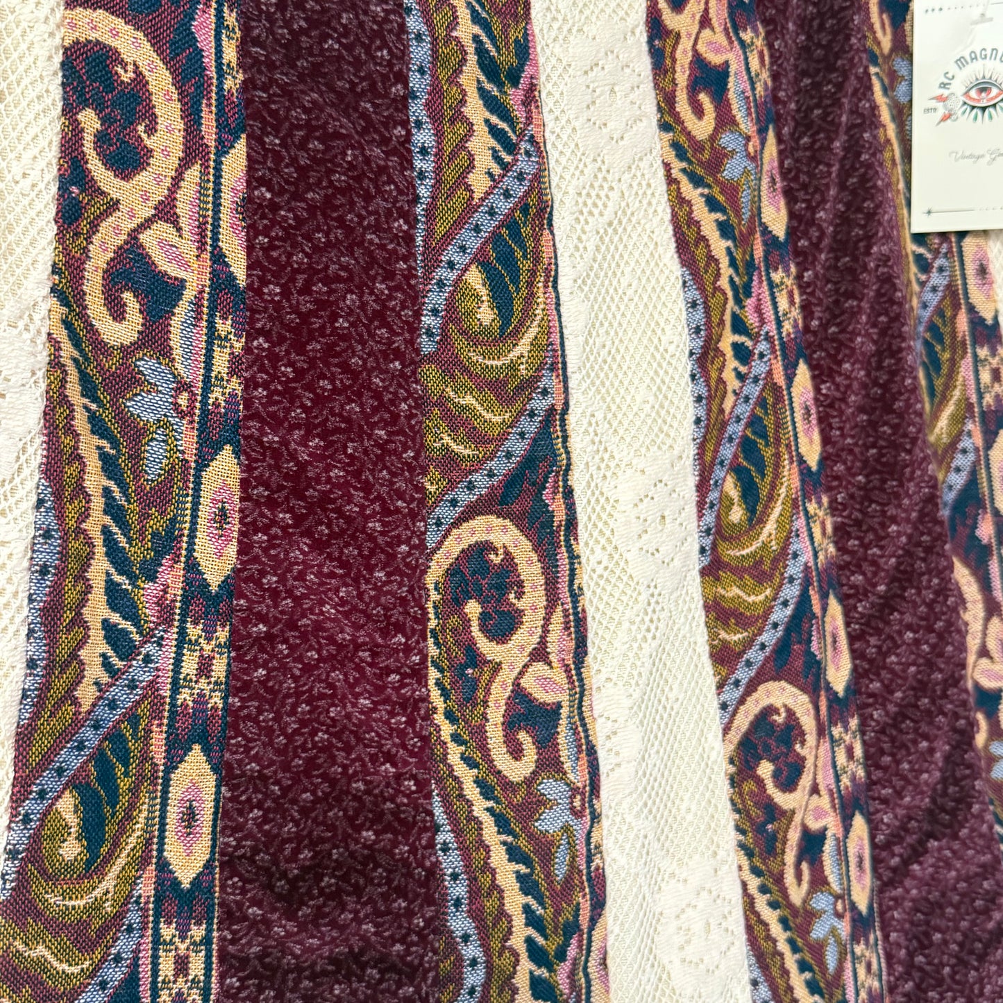 1970’s Chessa Davis Patchwork Hippie Boho Skirt