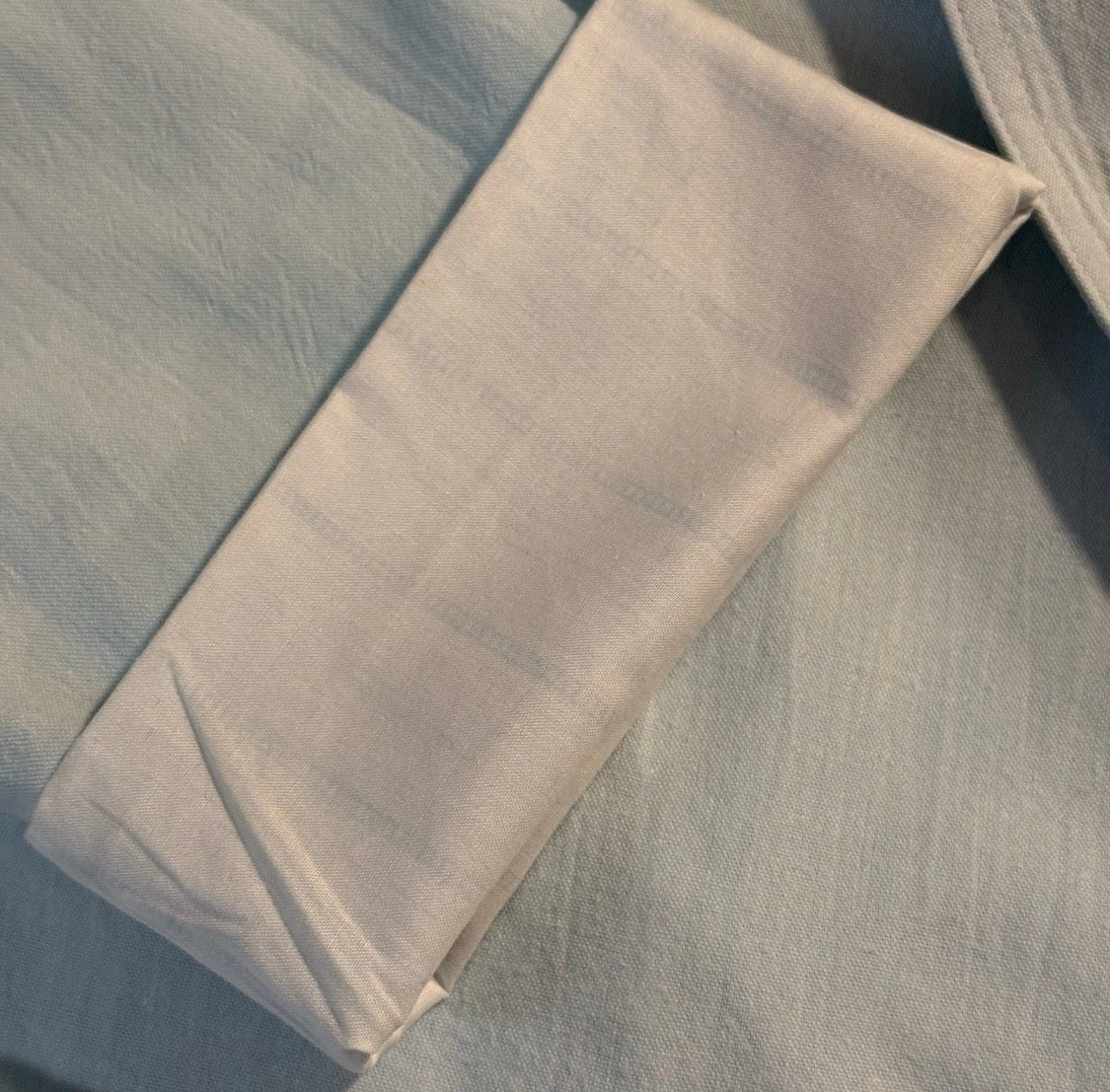 Vintage 1980 Chaus Lt Cotton Blazer Jacket Academia Preppy Pastel Blue Green, 12