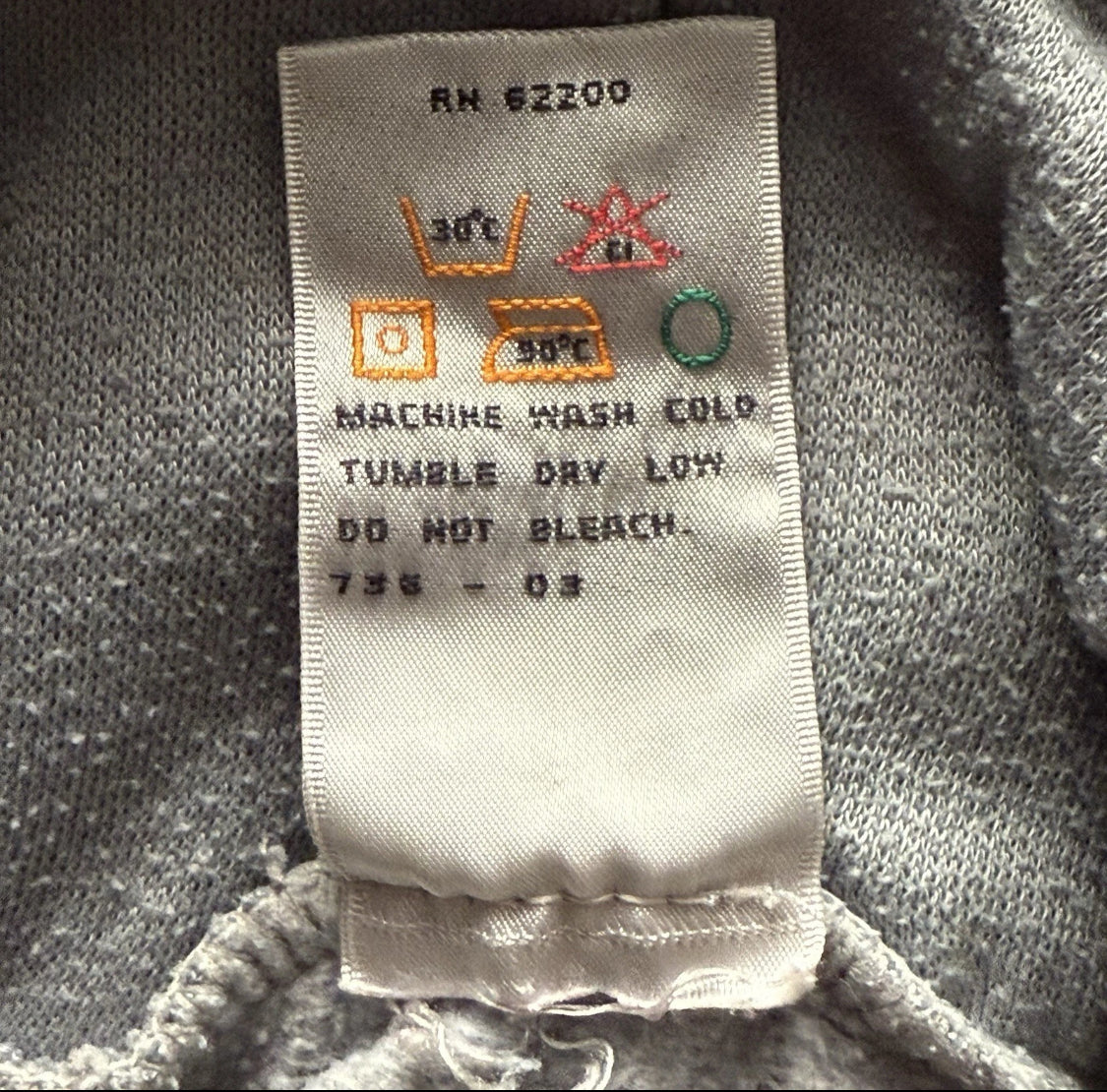 1980’s/1990’s Puma Cotton Blend Grey Hooded Sweatshirt, Size Medium