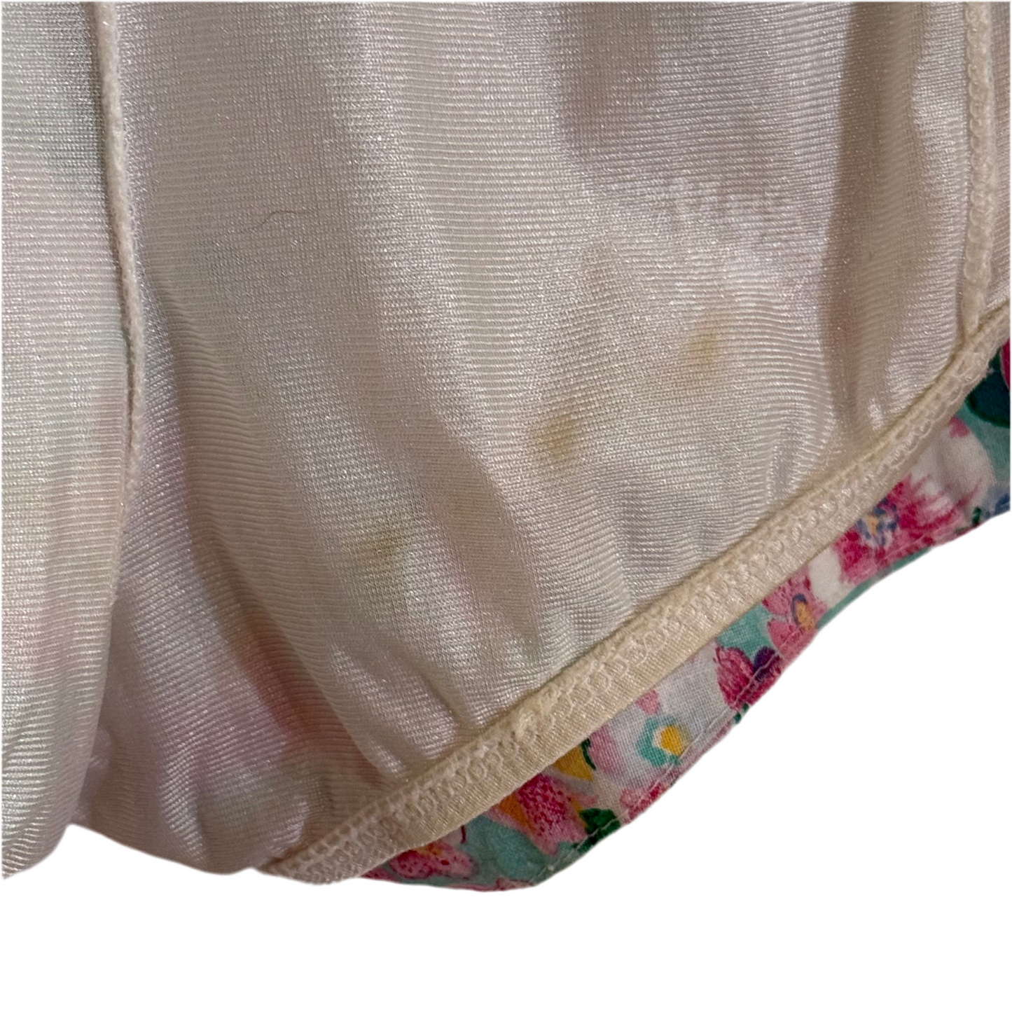 1950’s style Ceeb Swim Playsuit Floral Print Front Zip