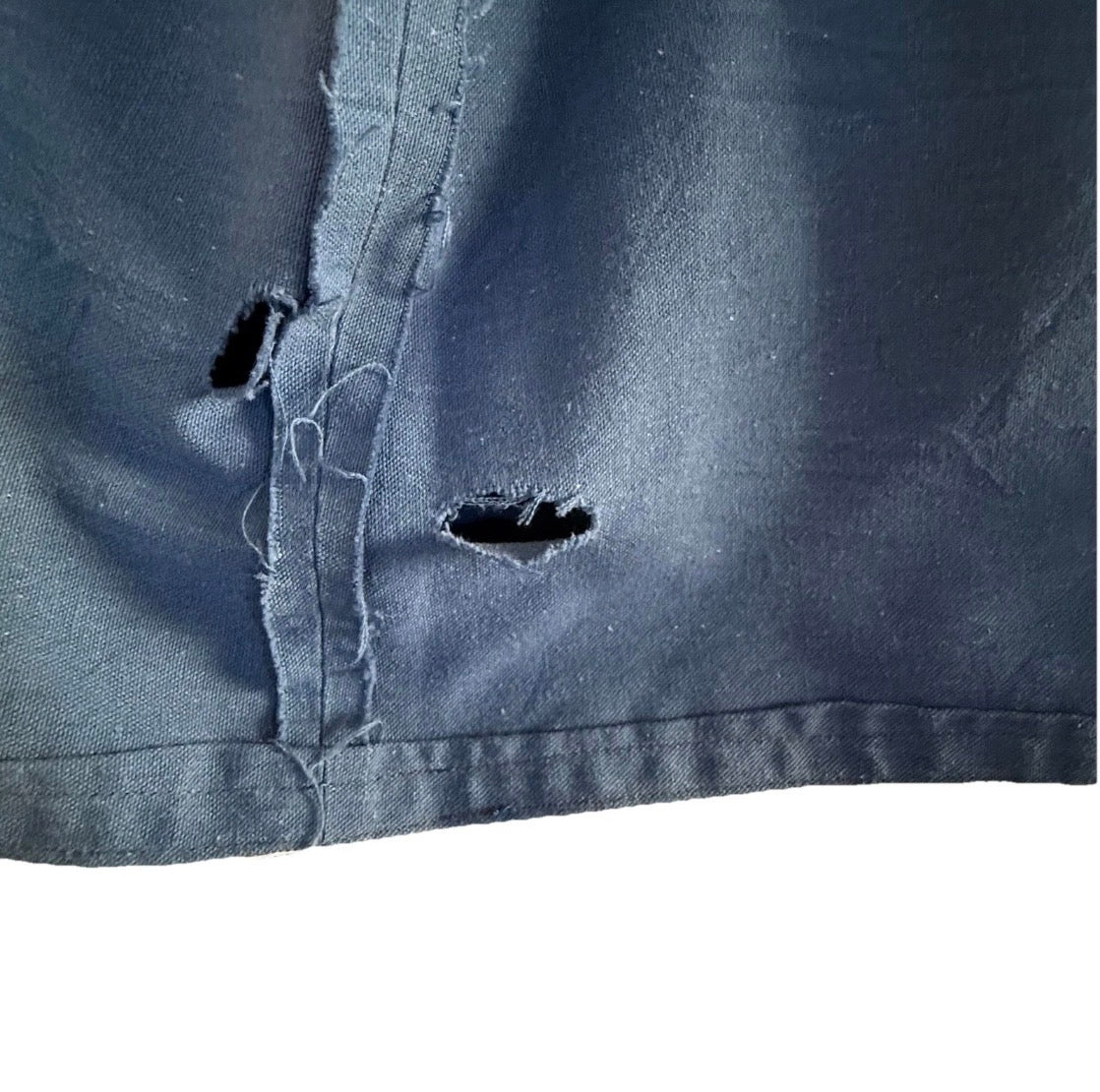 Vintage 1970’s Heavyweight Cotton Tunic Pocket Dress/Gown Camel Pyramids