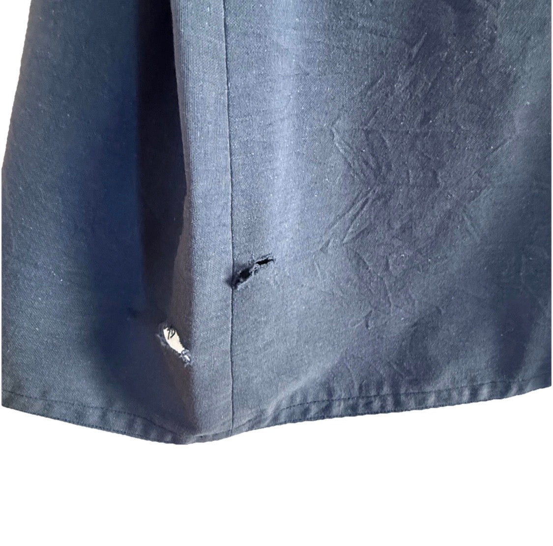 Vintage 1970’s Heavyweight Cotton Tunic Pocket Dress/Gown Camel Pyramids