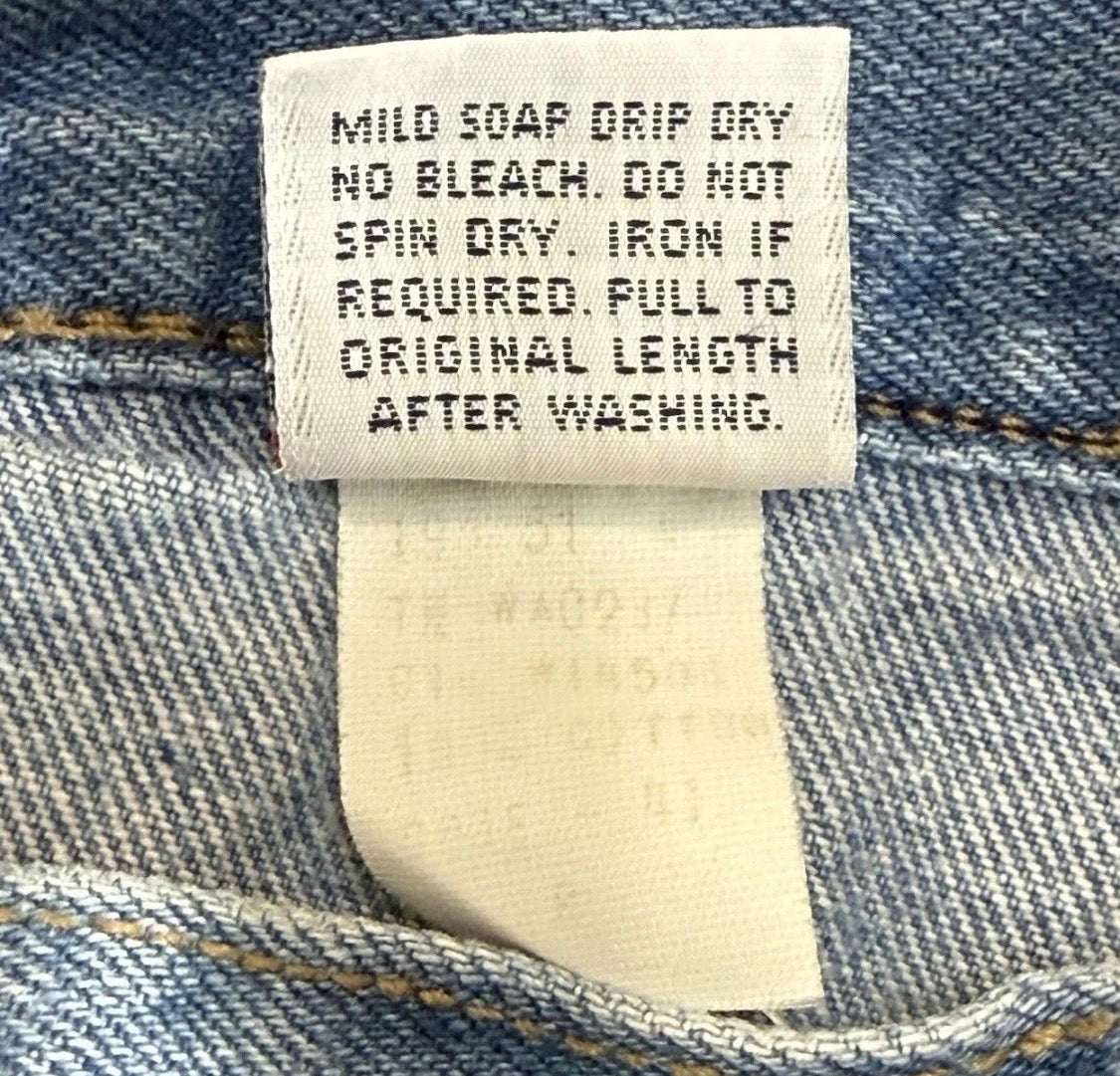 Vintage 1990s Rocky Mountain Rockies Bareback Mom High Rise 100% Cotton 30x36*