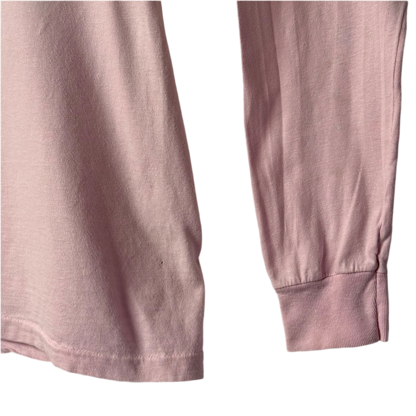 1980’s Great Pacific Iron Works Patagonia Lt Pink Long Sleeved: Large Youth