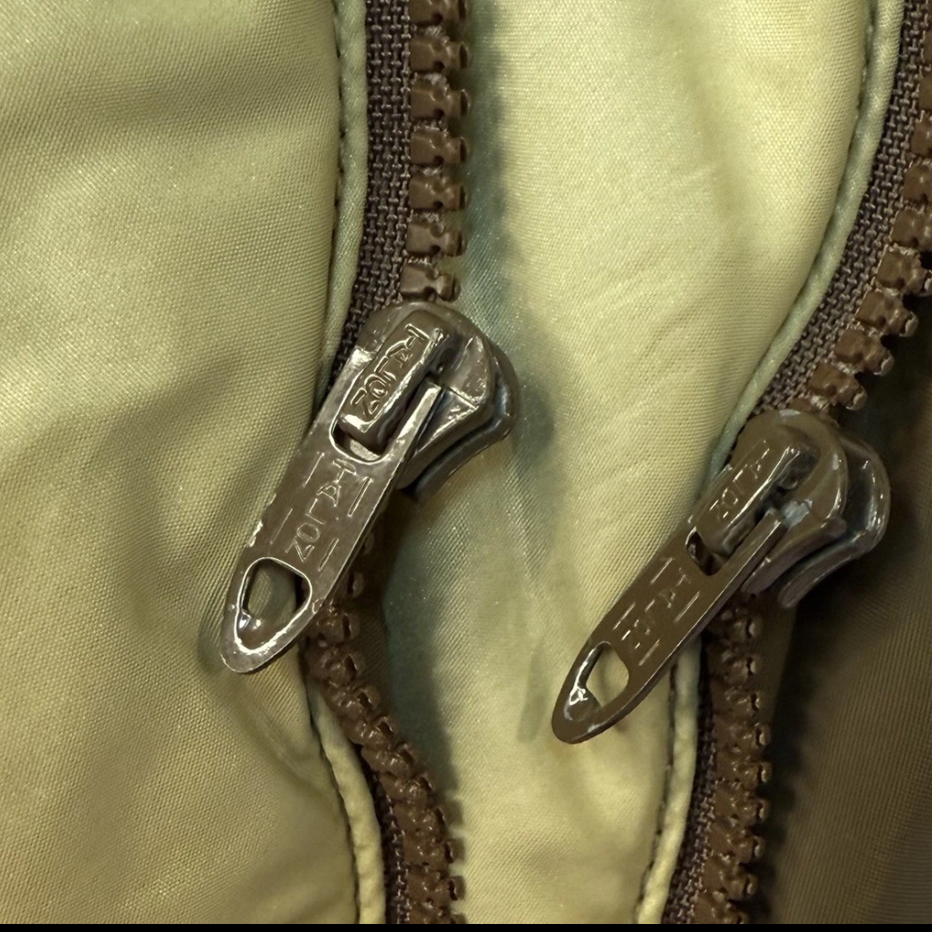 Vintage *PROJECT*1980s Swing West Puffer Ski Jacket Vest Zip Combo, Brown, Med