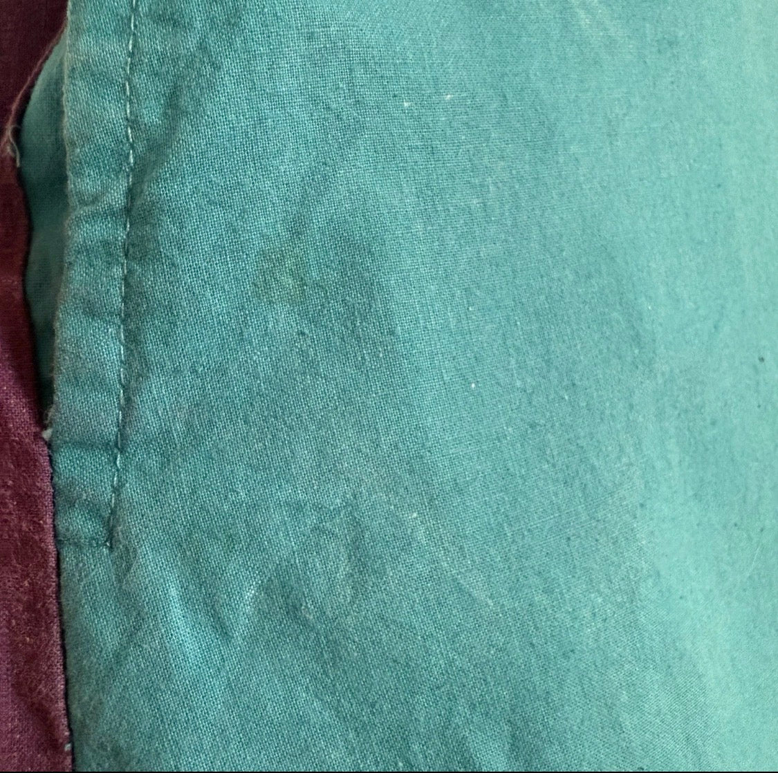 Vintage 1970s Saybury For Neiman Marcus Cotton Embroidered Kaftan Dress, M/L