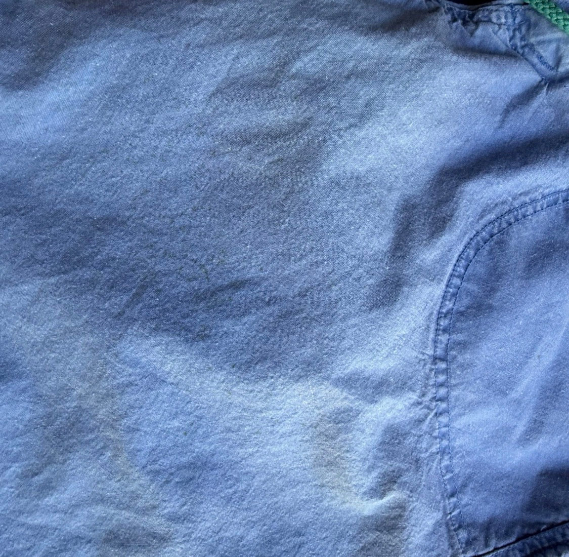 Vintage 1990’s Ocean Pacific OP Baggy 100% Cotton Surf Blue Green Pants, 34