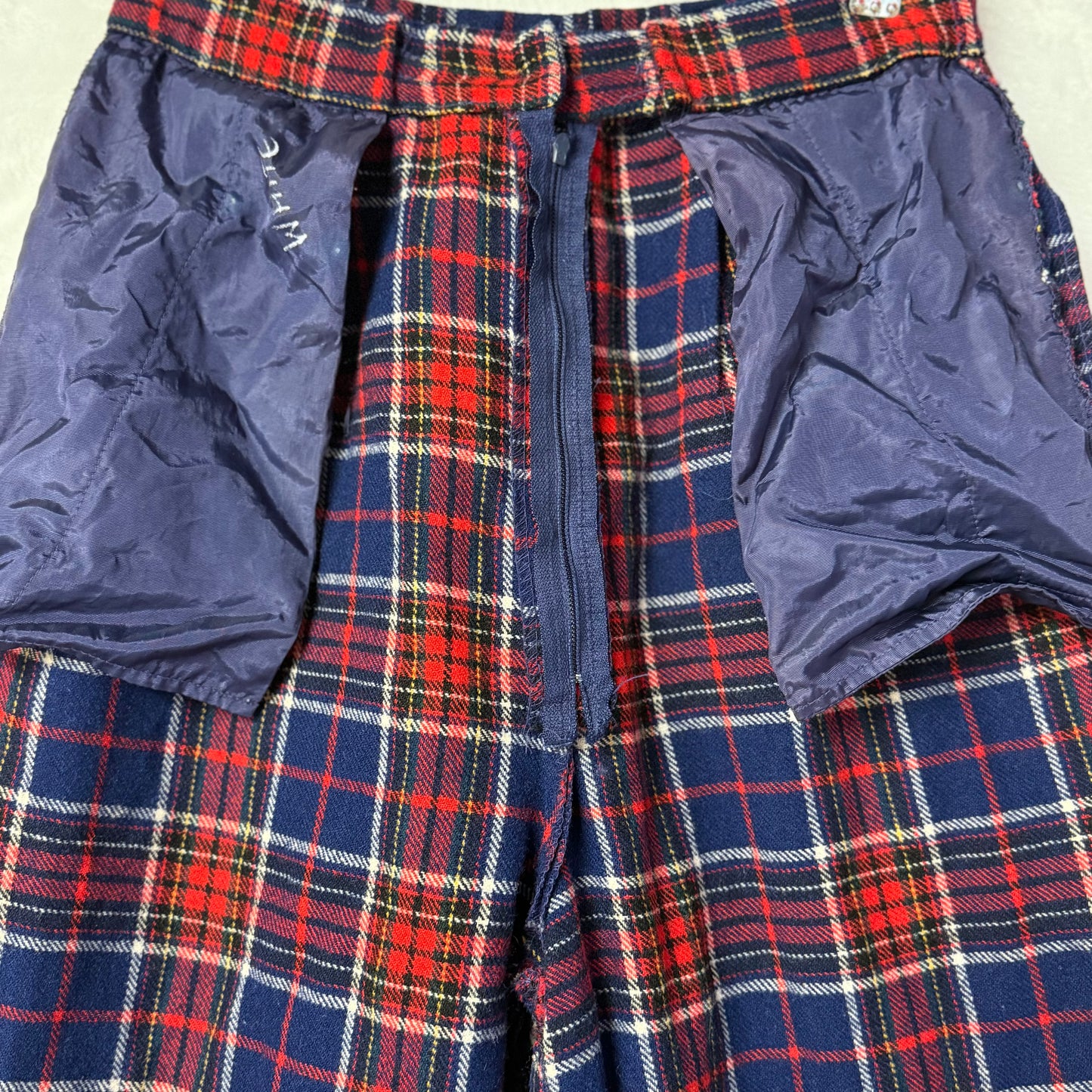 1960’s Pendleton Knockabouts Plaid Wool Pants 24x30