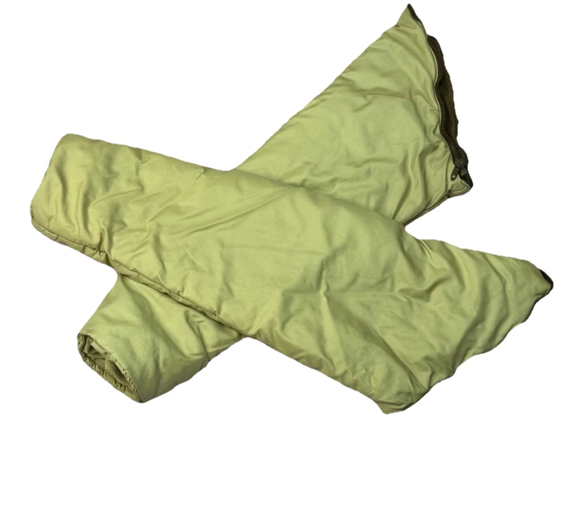 Vintage *PROJECT*1980s Swing West Puffer Ski Jacket Vest Zip Combo, Brown, Med