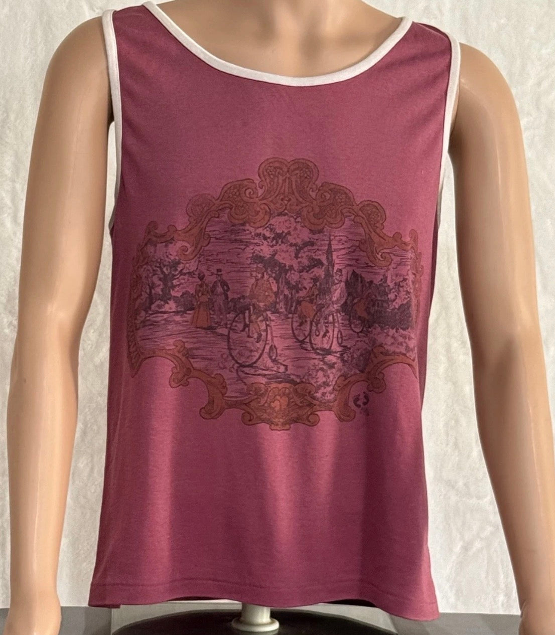 Vintage 1970/80’s Sandbags Hang Ten Single Stitch USA Surf Tank Top, Large