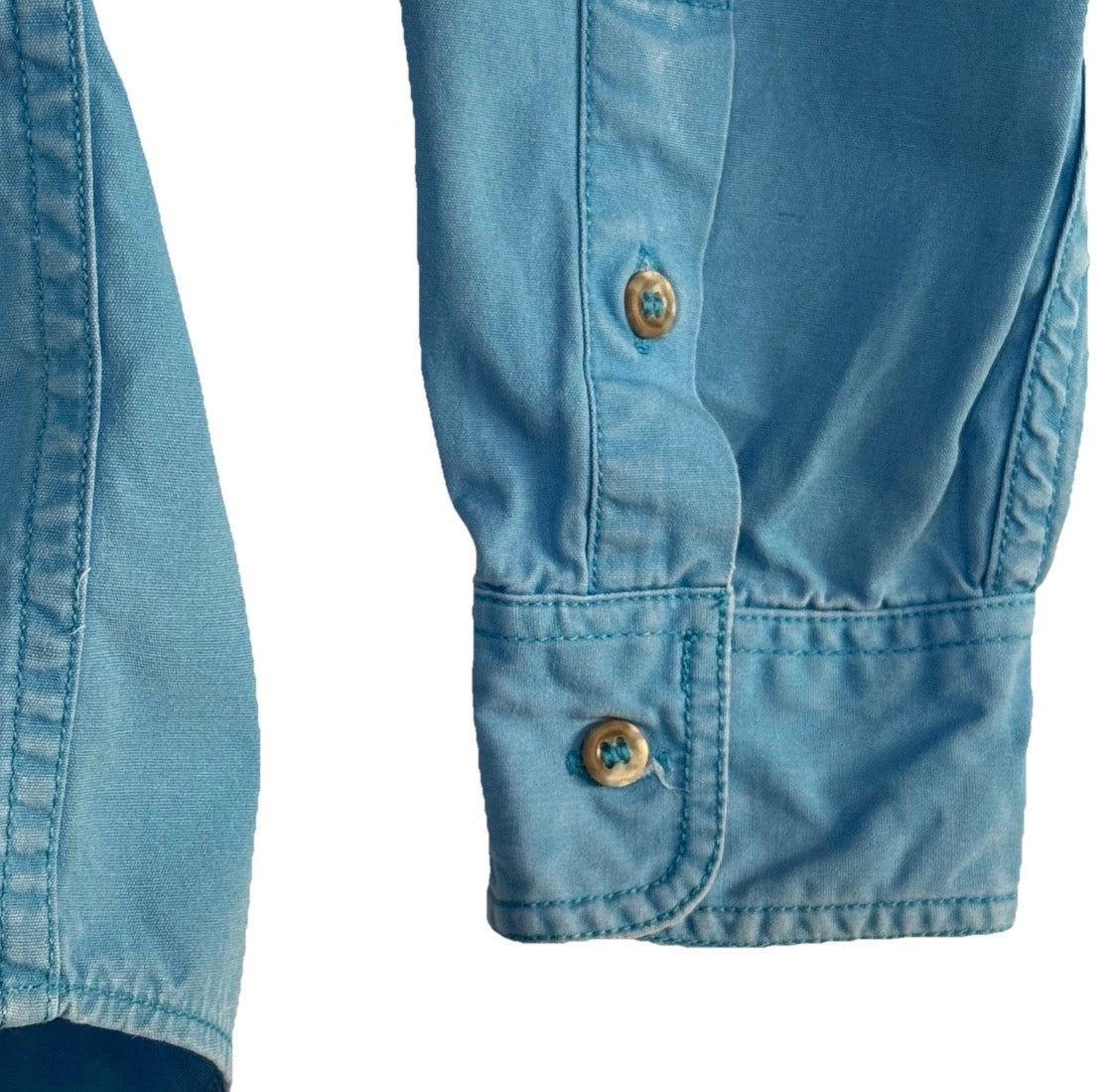 Vintage 1990s Patagonia Long Sleeved Heavy Cotton Button Up Field Shirt, Large*