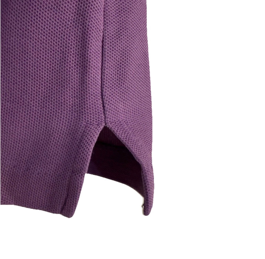 Vintage 1987 Patagonia 100% Cotton Purple Short Sleeve Polo Shirt, Medium