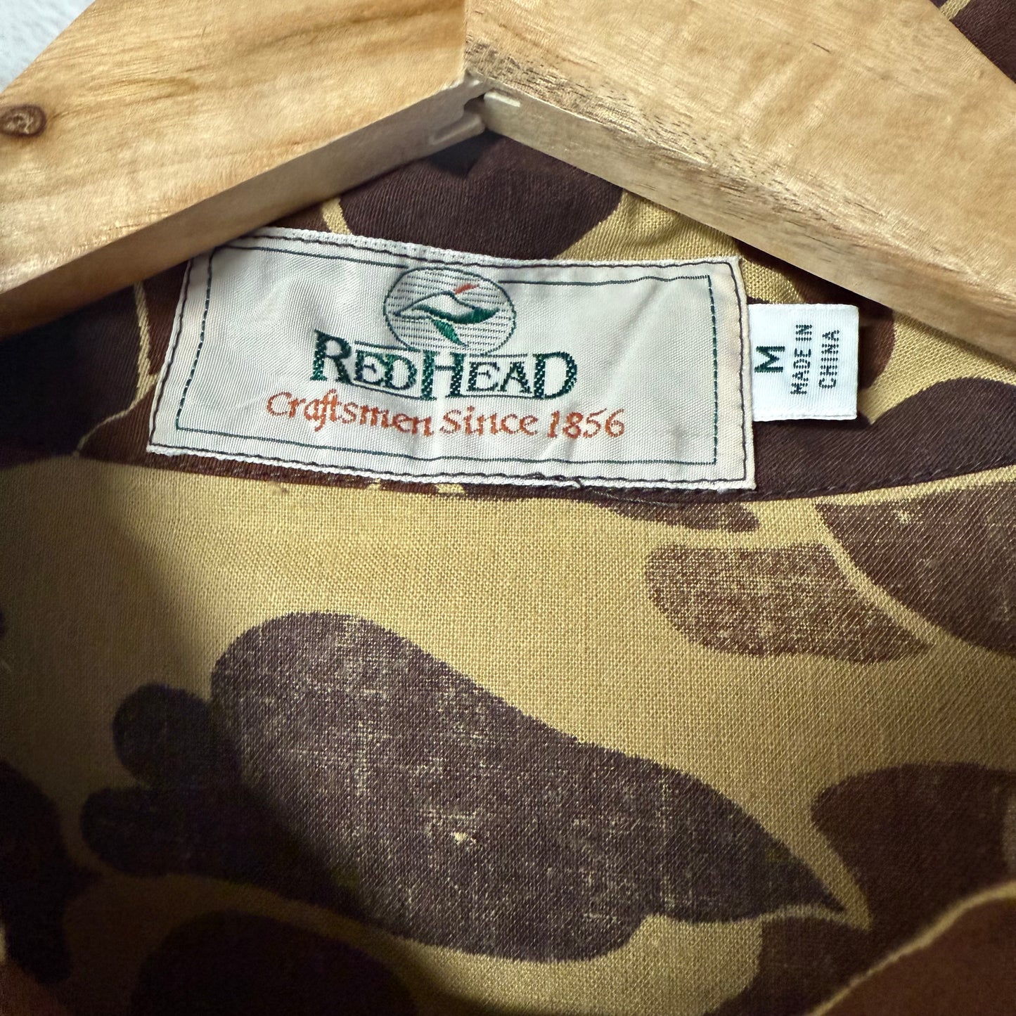 1990s RedHead Duck Hunting Camouflage Jacket & Pants Set, Medium 34x30