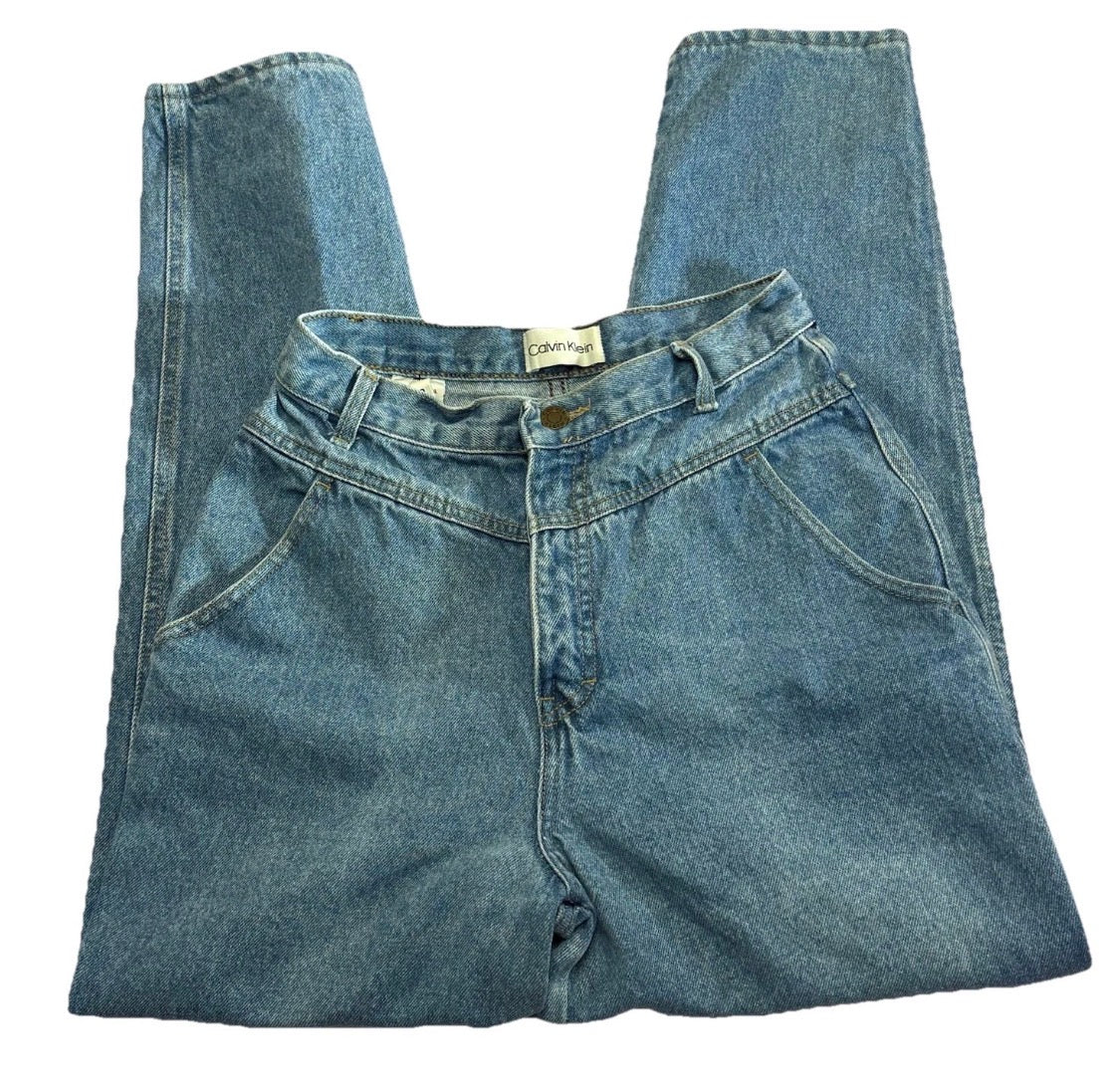 Vintage 1990s Rocky Mountain Rockies Bareback Mom High Rise 100% Cotton 30x36*