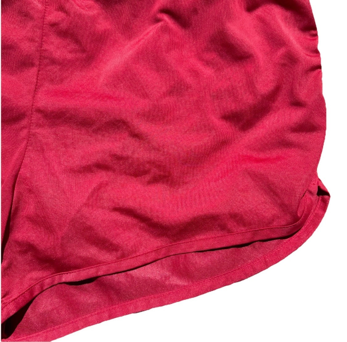 Vintage 1980’s Biotech Running Jogging Sprinter Athletic Short, Maroon Red XL