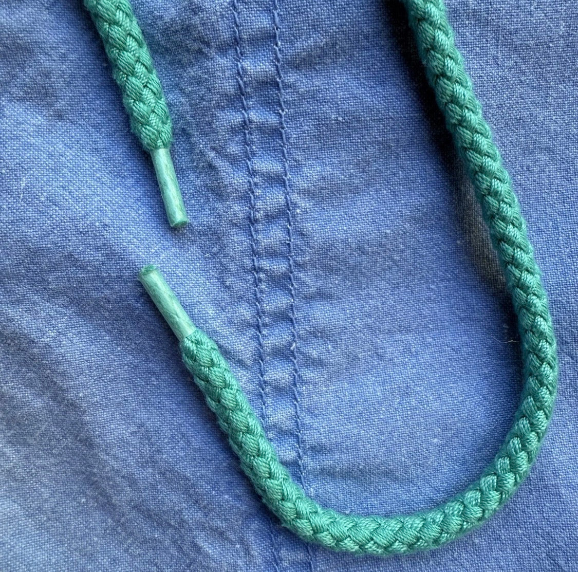 Vintage 1990’s Ocean Pacific OP Baggy 100% Cotton Surf Blue Green Pants, 34