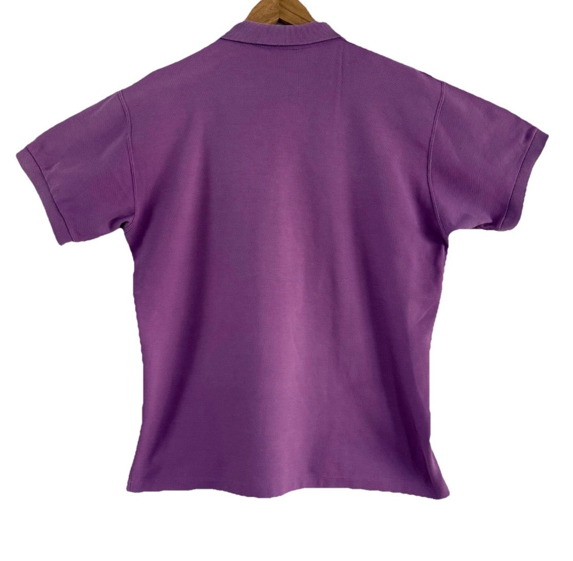 Vintage 1987 Patagonia 100% Cotton Purple Short Sleeve Polo Shirt, Medium