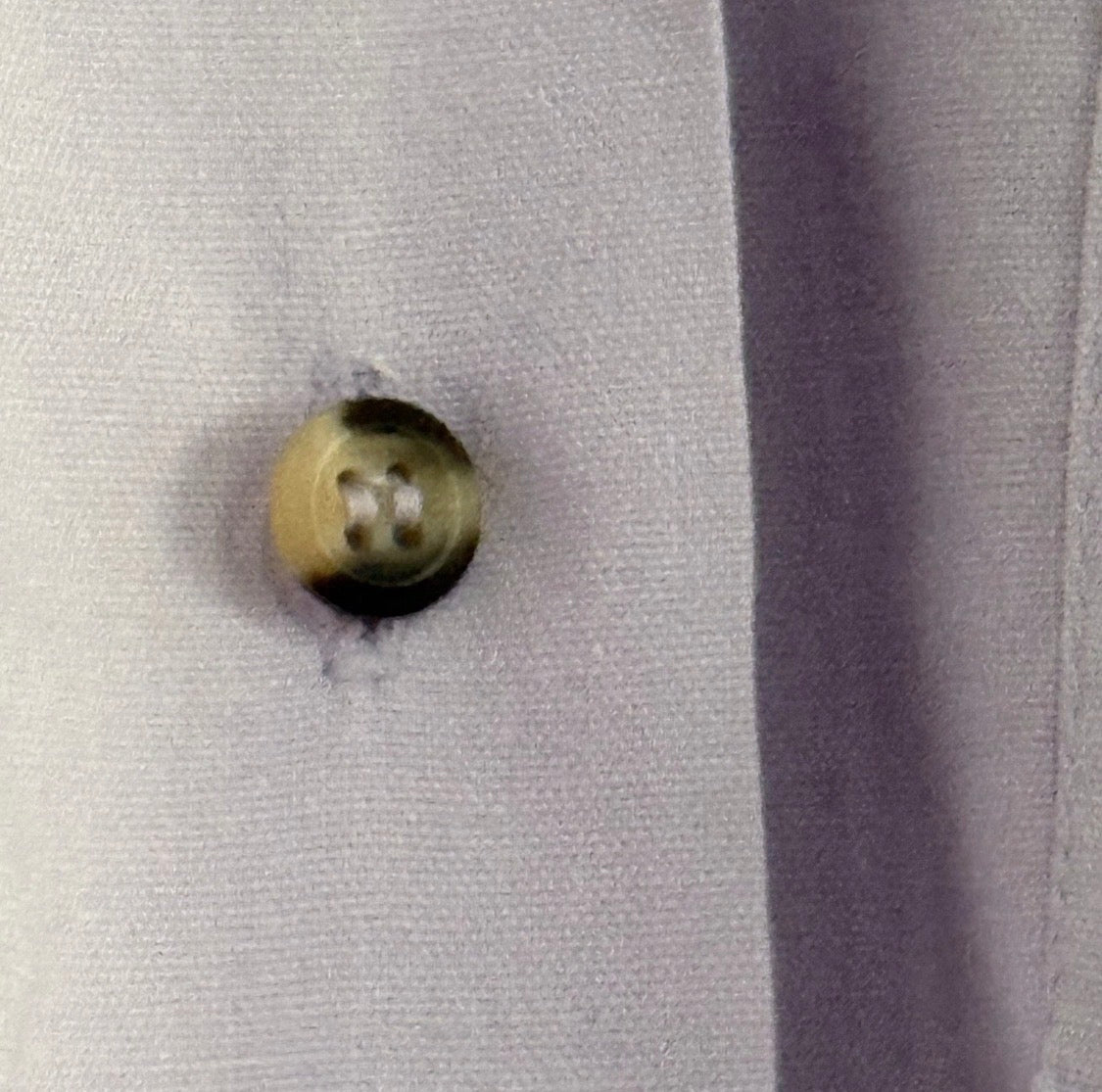 Vintage 1980’s Patagonia Dual Spun Button Up Short Sleeve Pocket Shirt Purple, Med