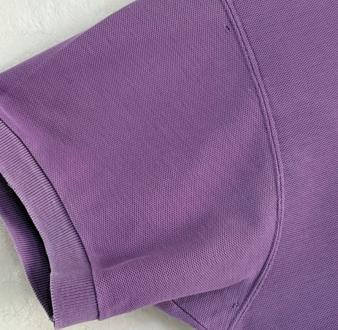 Vintage 1987 Patagonia 100% Cotton Purple Short Sleeve Polo Shirt, Medium