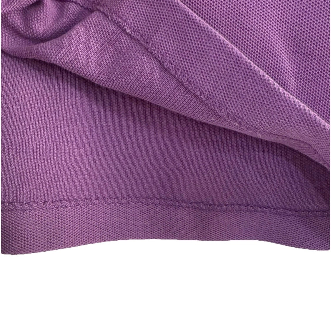 Vintage 1987 Patagonia 100% Cotton Purple Short Sleeve Polo Shirt, Medium