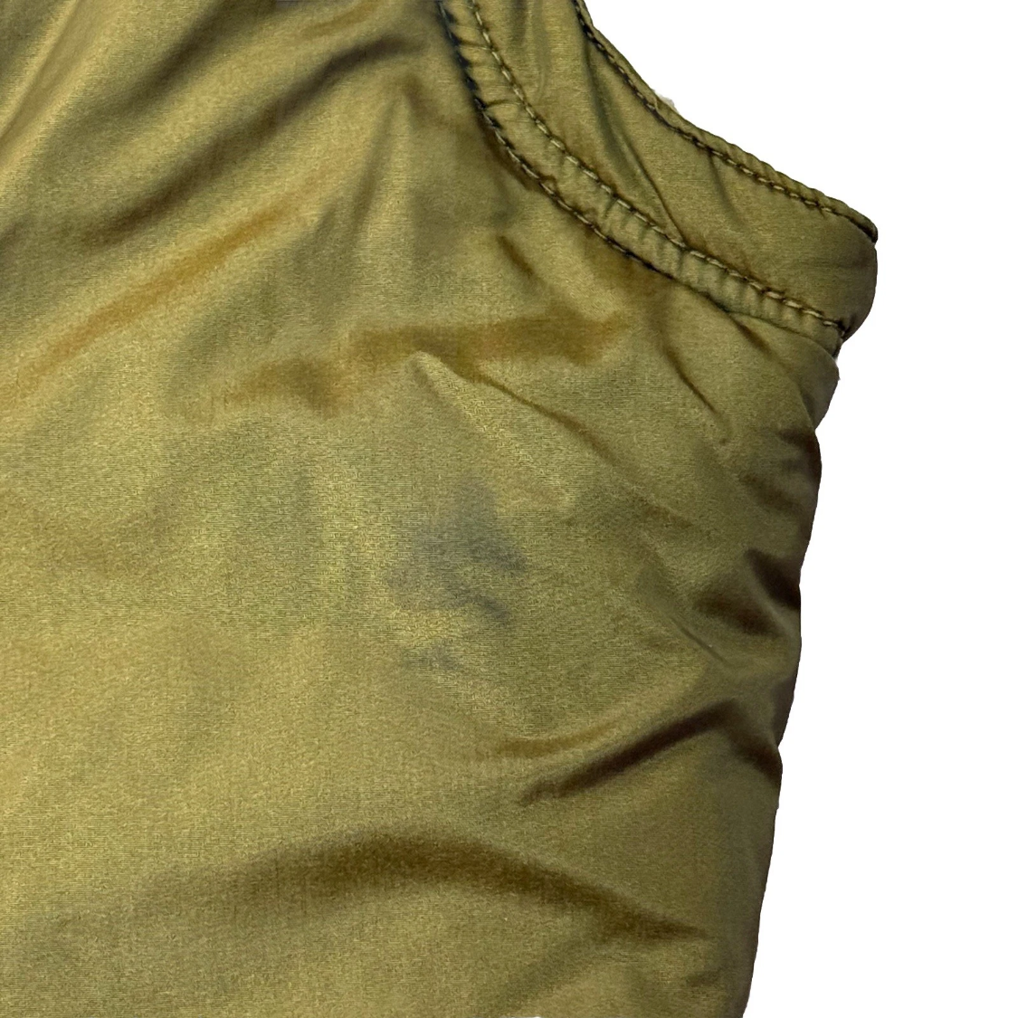 Vintage *PROJECT*1980s Swing West Puffer Ski Jacket Vest Zip Combo, Brown, Med