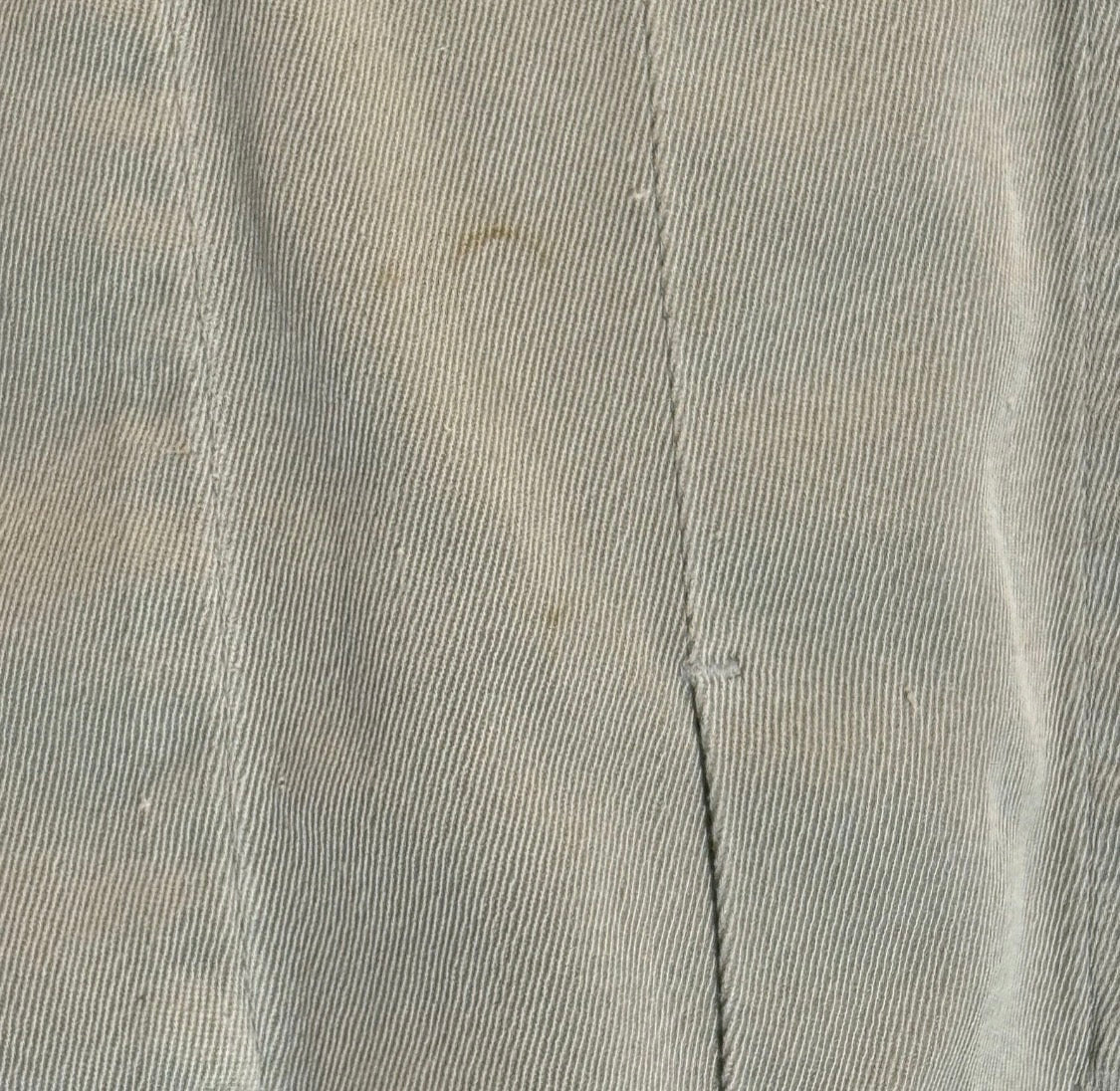 Vintage 1940s JC Penney Children's Bib Overall DungareesCotton Twill, Olive 5/6