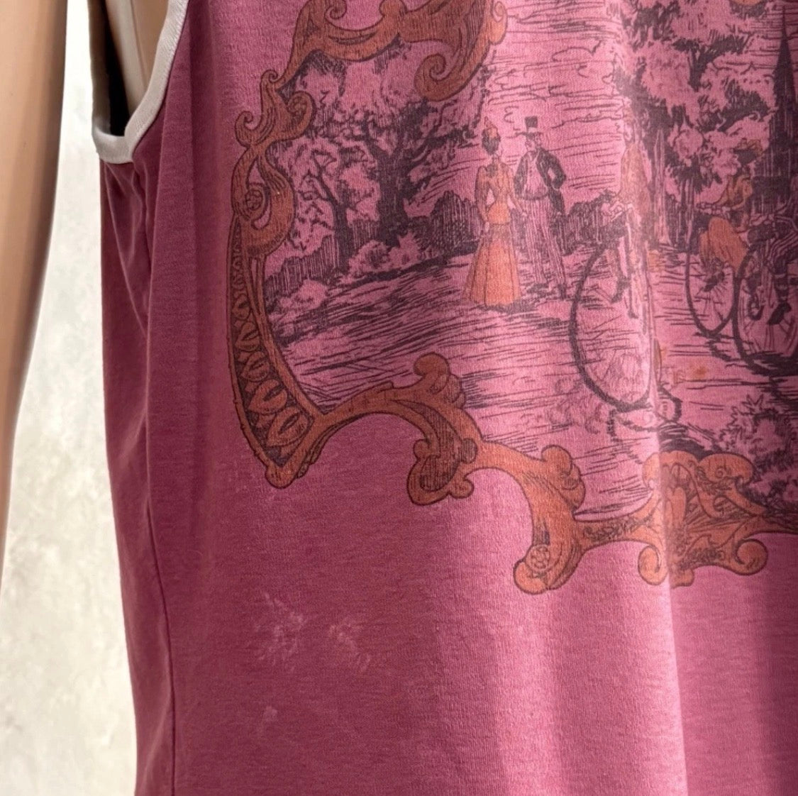 Vintage 1970/80’s Sandbags Hang Ten Single Stitch USA Surf Tank Top, Large