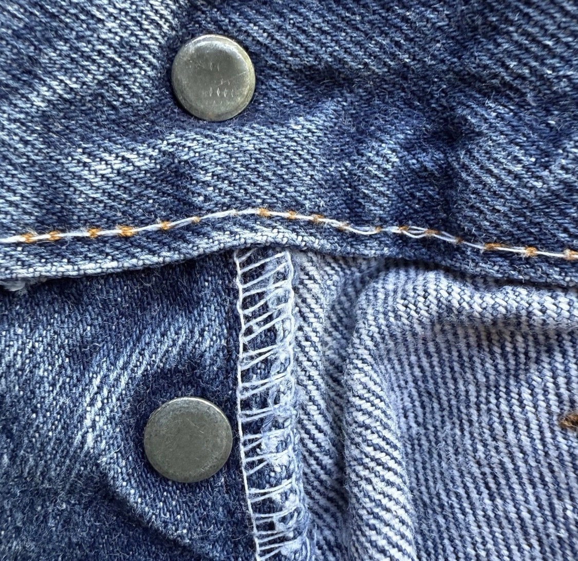 Vintage 1980’s Levi’s Petite Dark Wash High Waist Button Fly  115501-0115 26x30